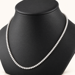 AURELIA – 14 Carat Rivera LGD Chain in 14K White Gold