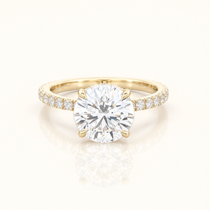 CAMILLE — 4ct Round Lab-Grown Diamond Ring
