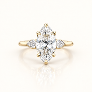 XIMENA — 3ct Marquise Lab-Grown Diamond Ring