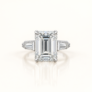 ISMINA – 12.5 Carat Oval LGD Ring in 14K White Gold