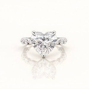 ILIANA — 5.28ct Heart Lab-Grown Diamond Ring