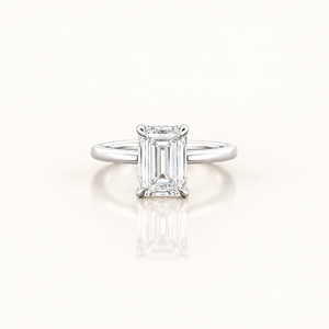INESSE — 3ct Emerald Cut Lab-Grown Diamond Ring