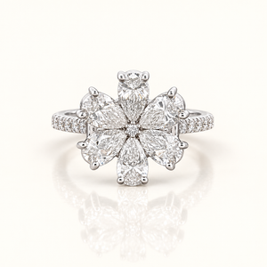 BEATRICE — 3ct Pear Lab-Grown Diamond Ring