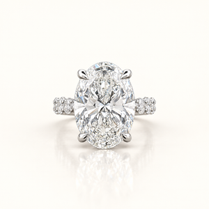 ISOTTA — 12.15ct Oval Lab-Grown Diamond Ring