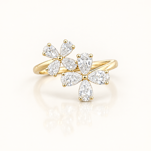 NATALIA — 1.5ct Pear Lab-Grown Diamond Ring