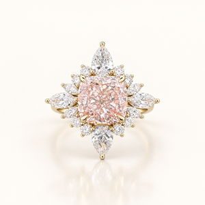 JANISE — 4ct Cushion Lab-Grown Diamond Ring