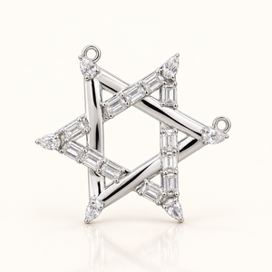 JAYNA — 2.5ct Star Pave Lab-Grown Diamond Pendant