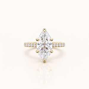 KARA — 2.5ct Marquise Solitaire Lab-Grown Diamond Ring