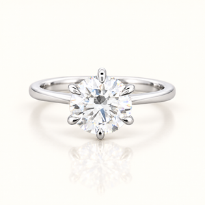 CLARA — 3ct Round Lab-Grown Diamond Ring