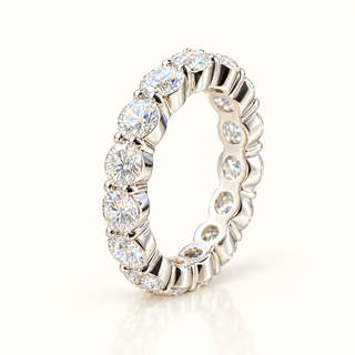 Round Brilliant Cut Diamond Eternity Band