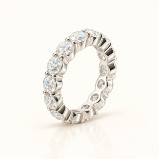 Round Brilliant Cut Diamond Eternity Band
