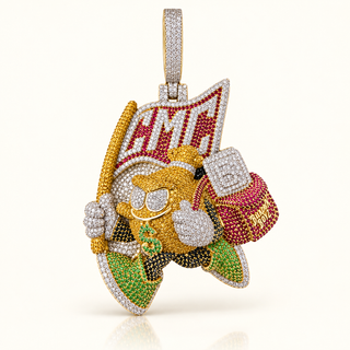 38 Carats 14kt Gold CMC Pendant | Custom Jewelry Project