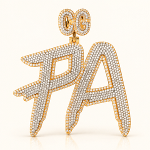AMELIE — PA Iced Lab-Grown Diamond Pendant